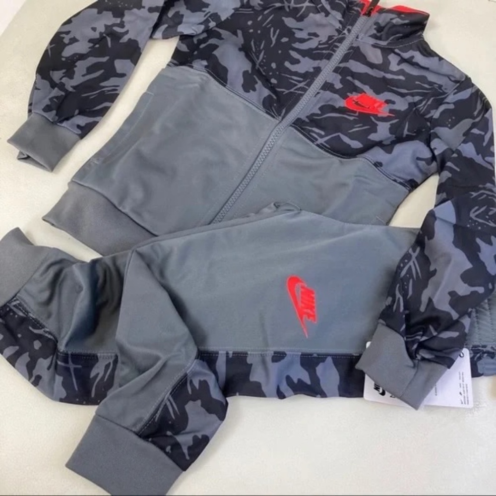 Nike club camo tricot jacket and pants set 5115 - Picture 6 of 8